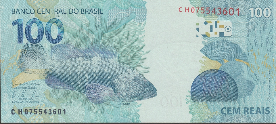 Imagem do verso da cédula