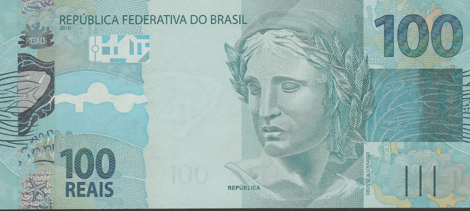 Imagem da frente da cédula