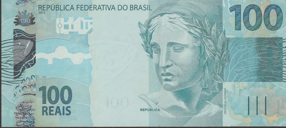 Imagem da frente da cédula