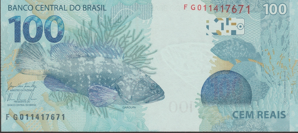 Imagem do verso da cédula