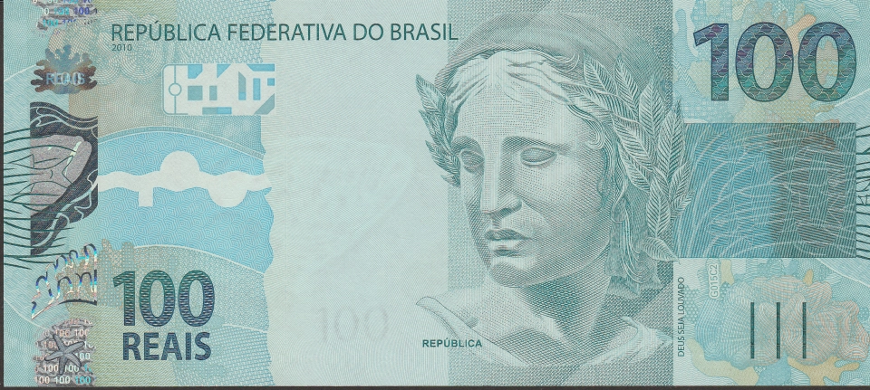 Imagem da frente da cédula