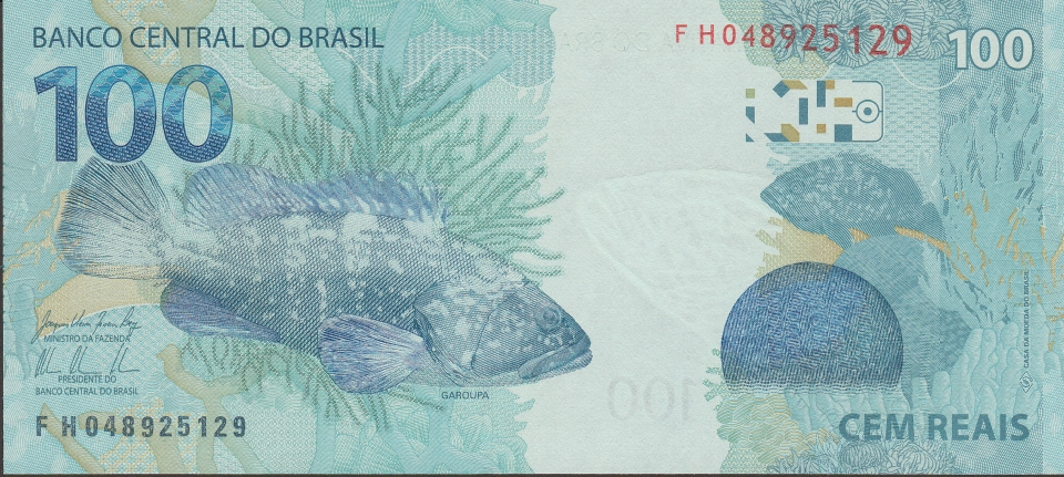 Imagem do verso da cédula