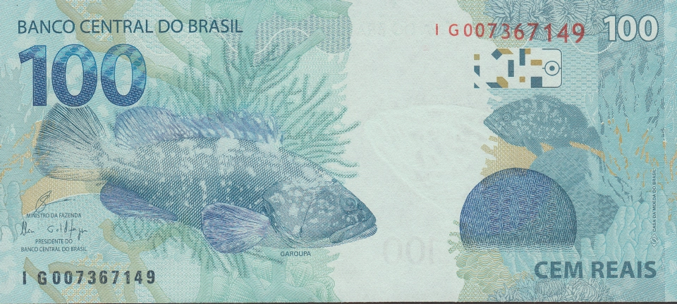 Imagem do verso da cédula