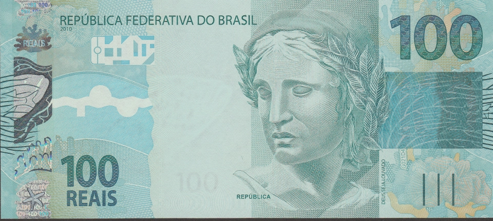 Imagem da frente da cédula