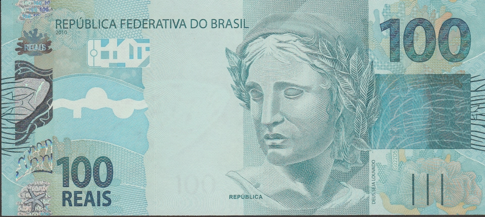 Imagem da frente da cédula