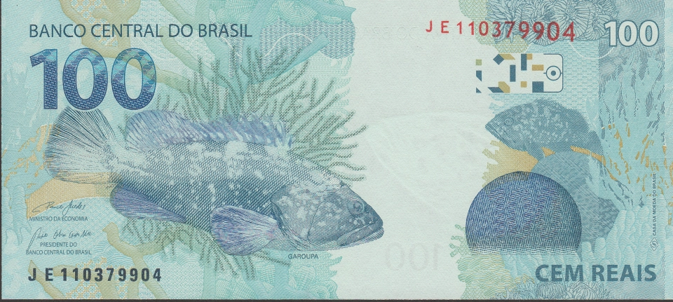 Imagem do verso da cédula