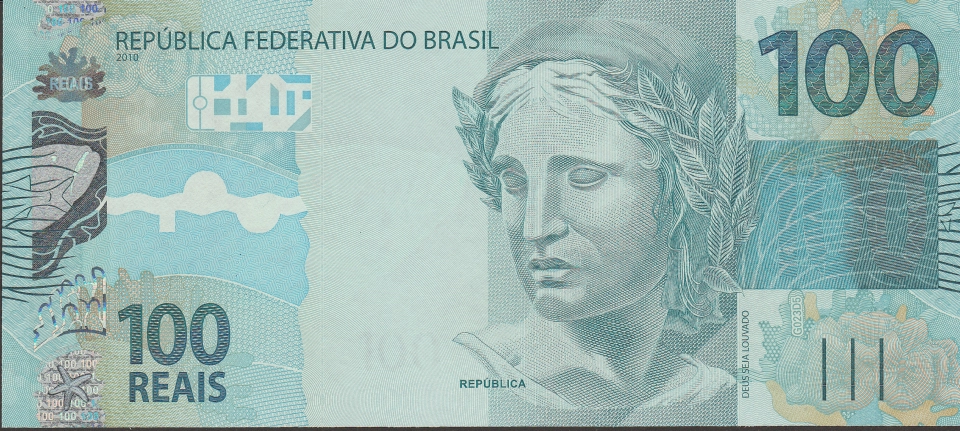 Imagem da frente da cédula