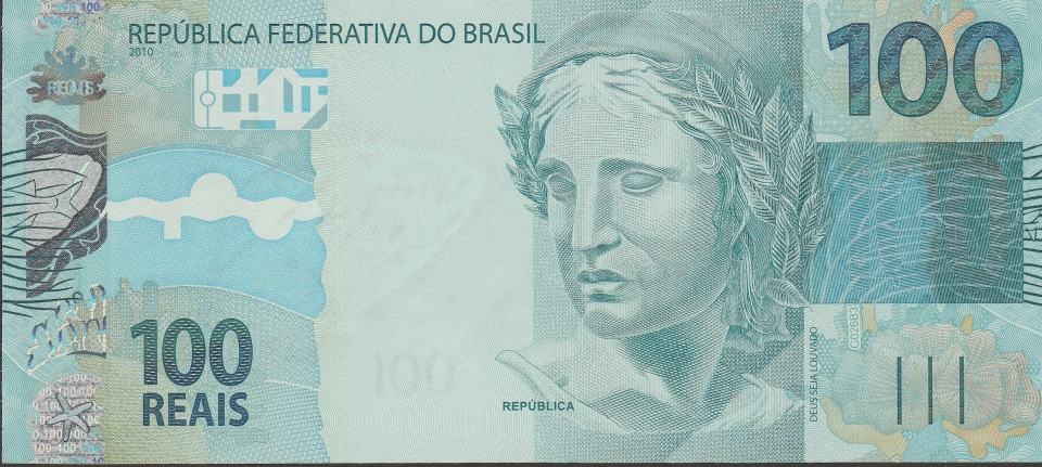 Imagem da frente da cédula