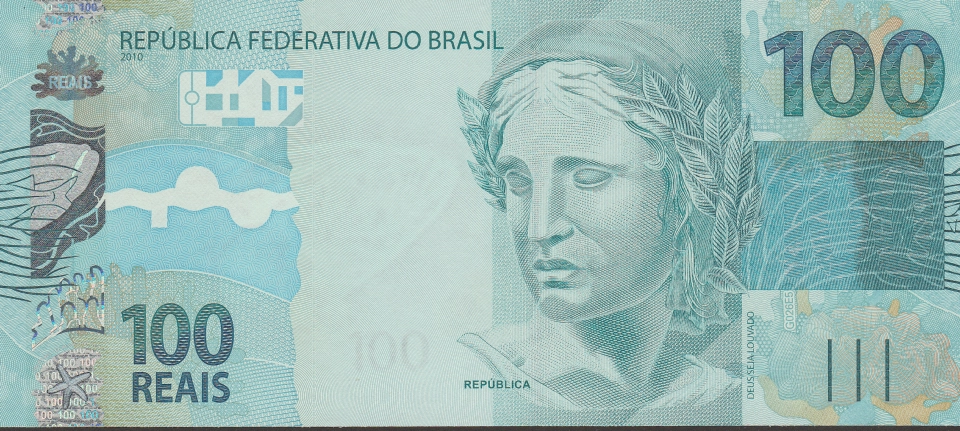Imagem da frente da cédula
