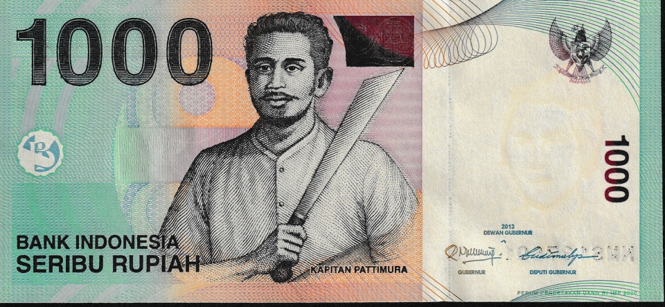 Imagem da frente da cédula