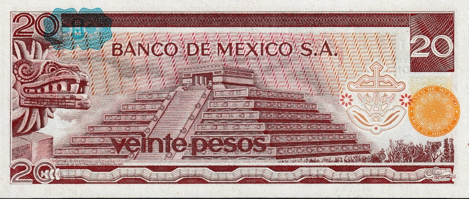 Imagem do verso da cédula