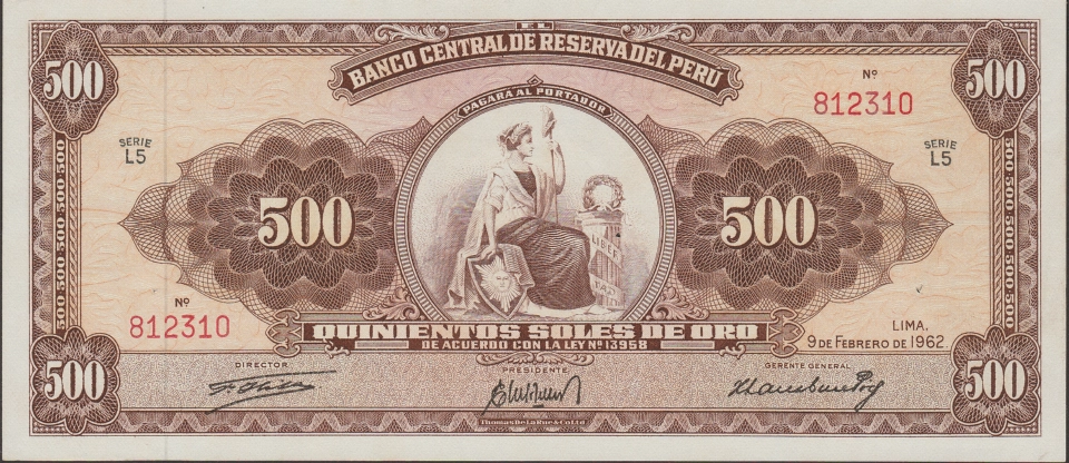 Imagem da frente da cédula
