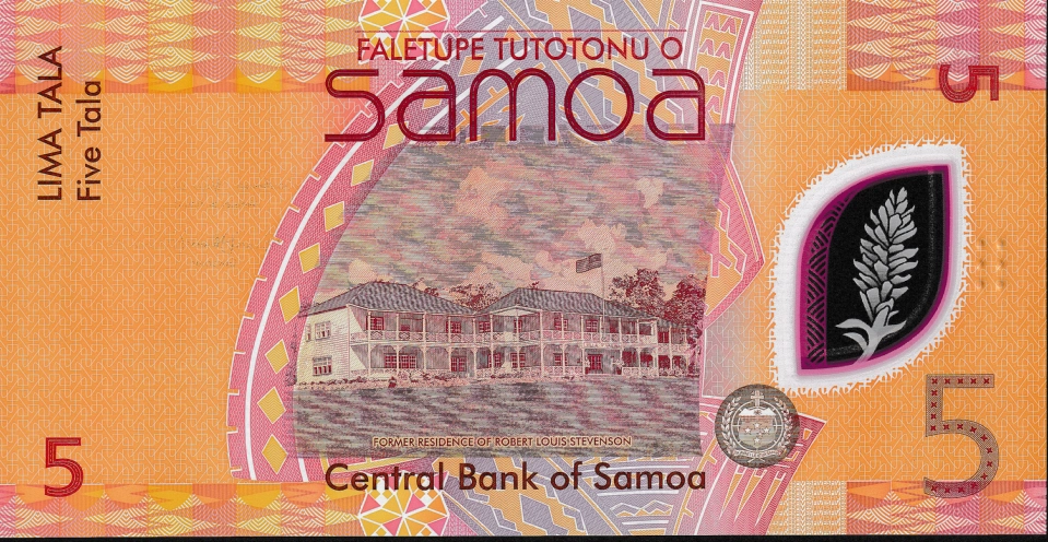 Imagem do verso da cédula